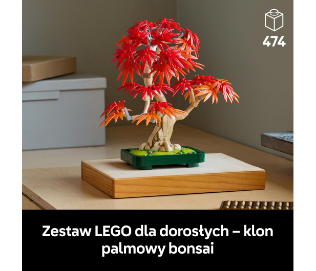 LEGO Botanicals 10348 Klon palmowy bonsai - 1331600 - zdjęcie 4